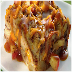 bread apple pudding cooker pressure recipe dessert method