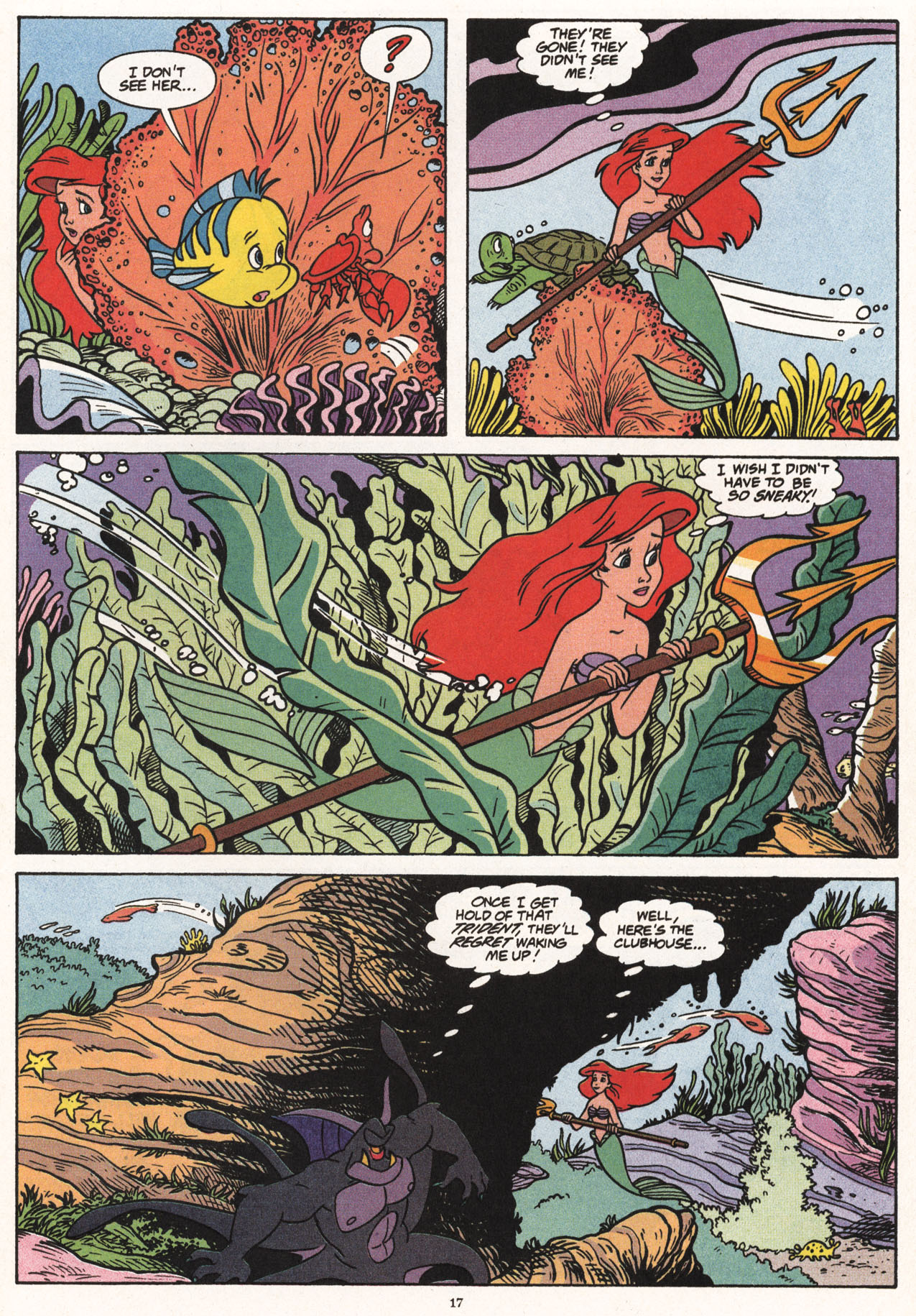 Read online Disney's The Little Mermaid comic -  Issue #3 - 19