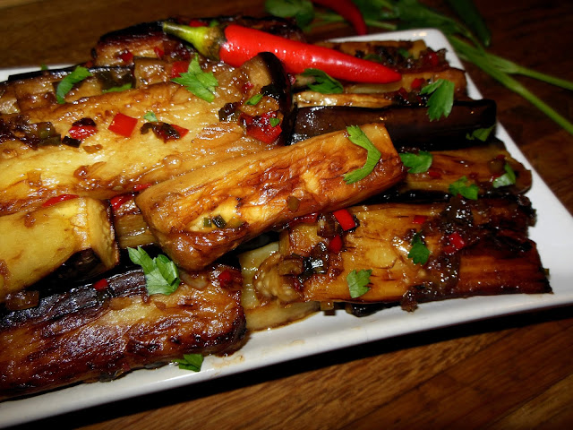 Патладжани на тиган по китайски