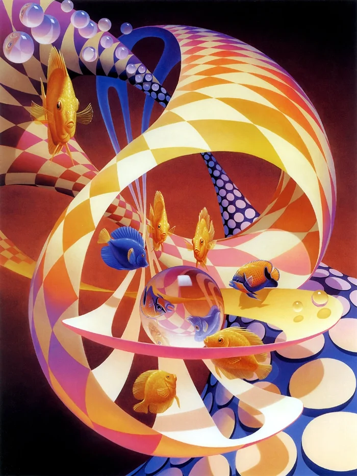 Ilene Meyer 1940-2009 | American Fantastic Surrealist painter