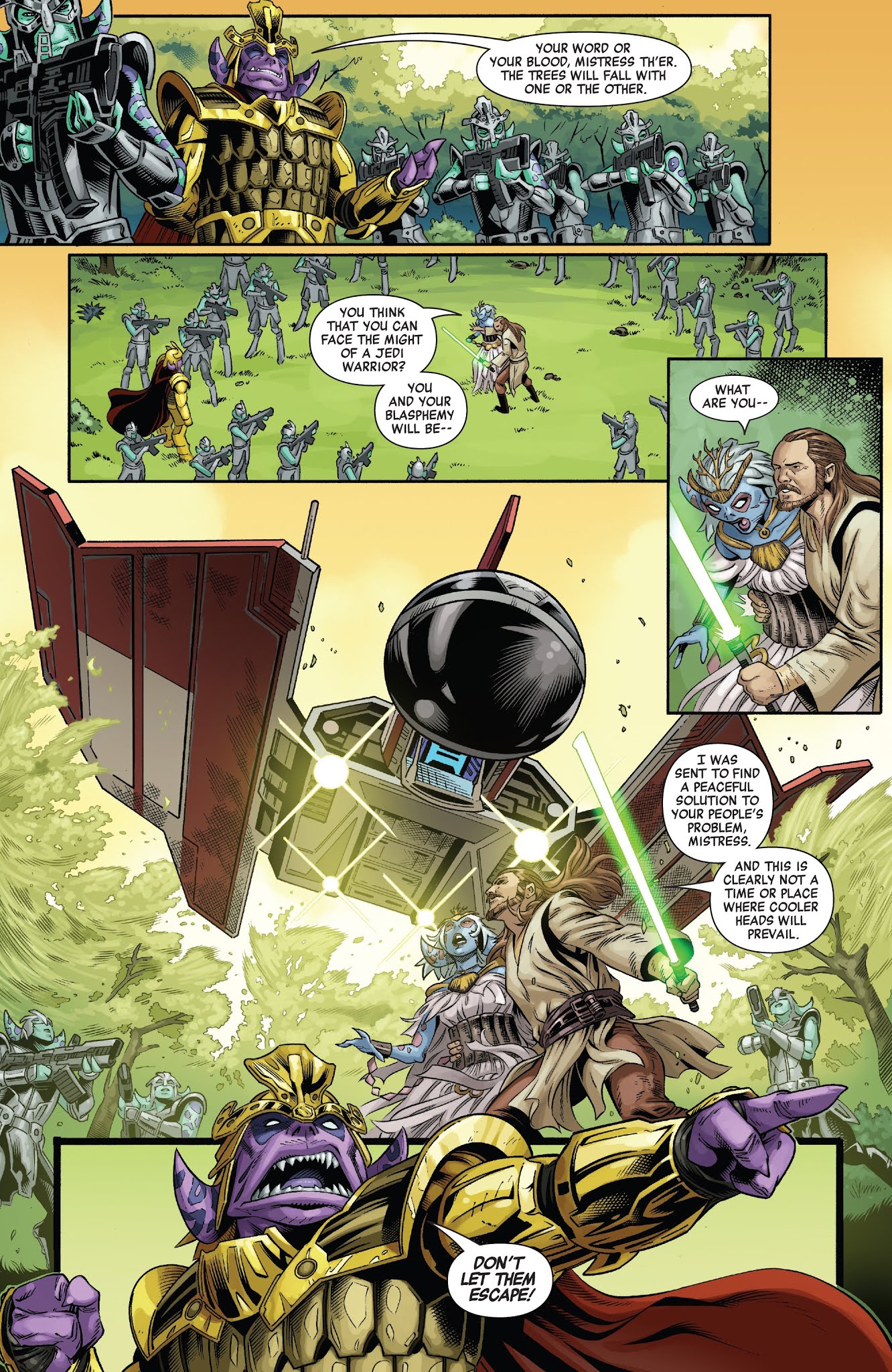 Read online Star Wars: Age of Republic: Qui-Gon Jinn comic -  Issue # Full - 5