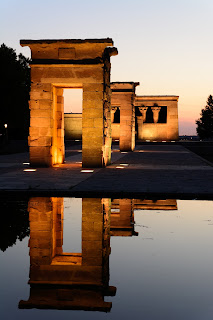 Te enamorarás de Madrid viendo atardecer desde el Templo de Debod Fotografía_Madrid_en_Agosto