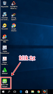 membuat hotspot dengan laptop