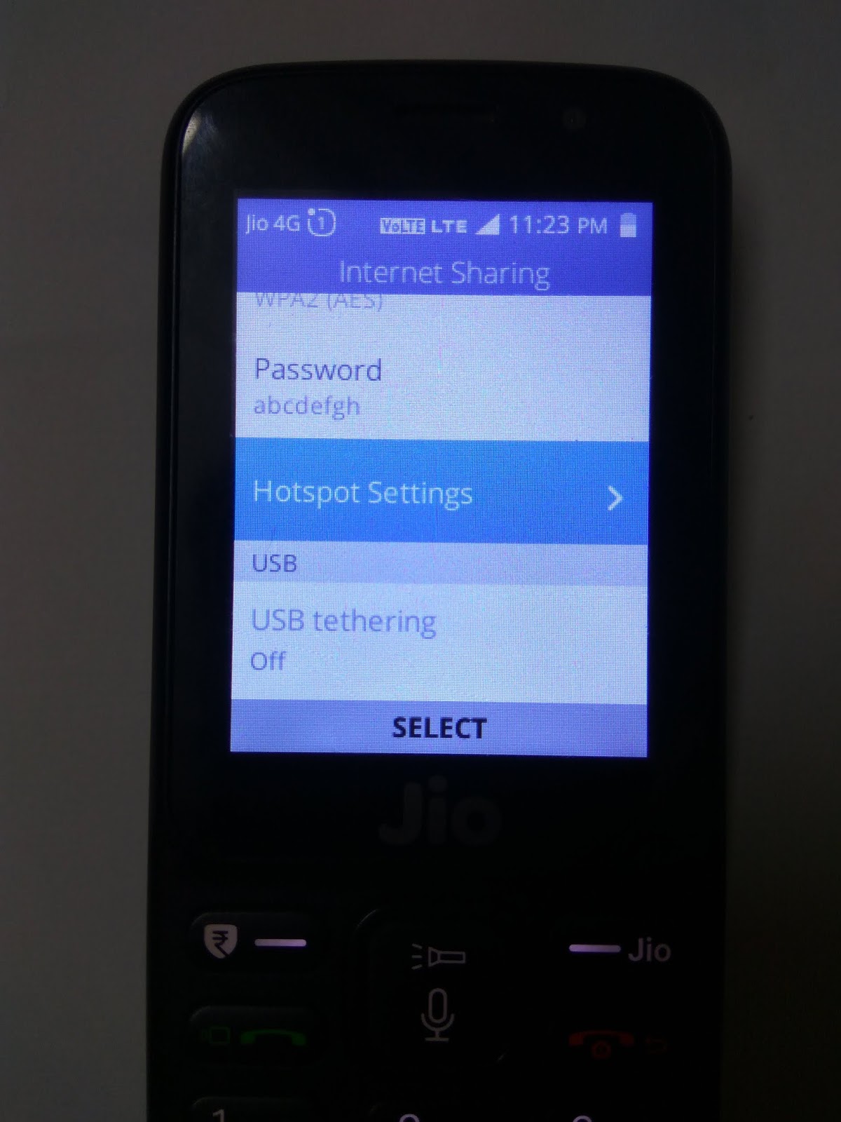 How to start hotspot in Jio phone 2019