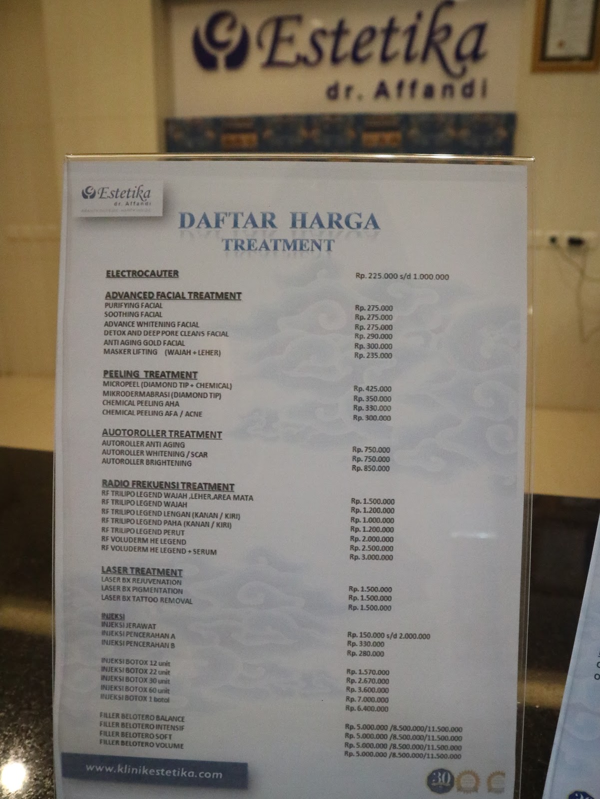 Review Klinik Estetika Dr Affandi Surabaya