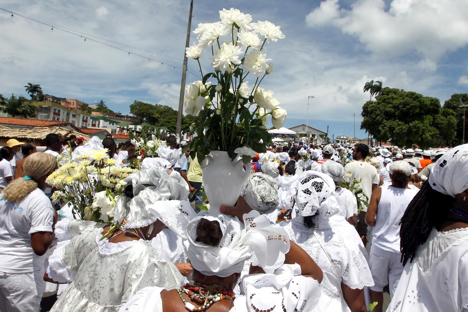 Histórias e Cenários Nordestinos Lavagem do Bonfim Salvador Bahia
