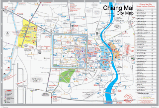 Chiang Mai Tourism: Chiang mai tourism Map