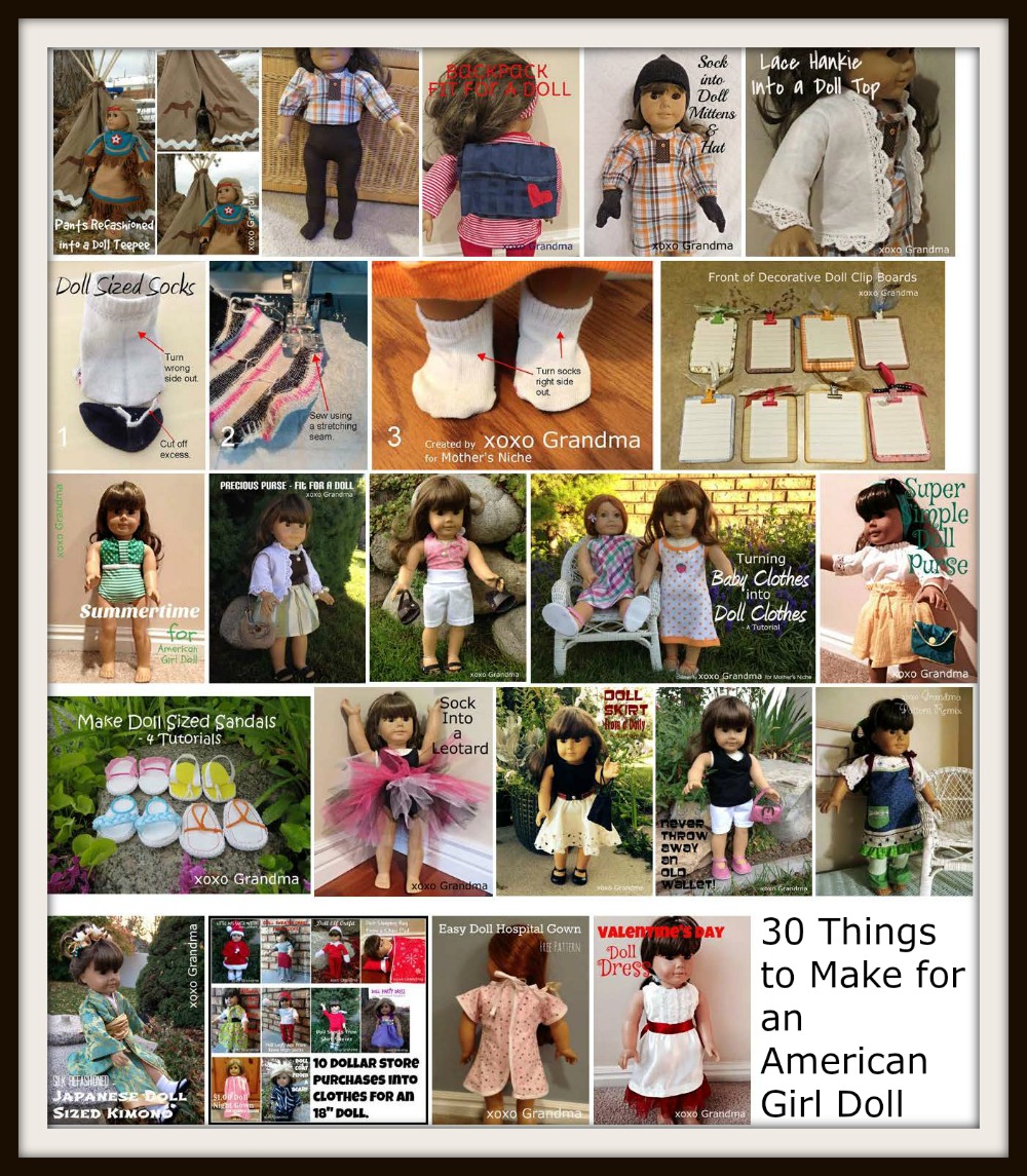 How to make American Girl Doll Shorts Free Pattern 