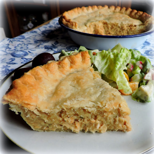 French Canadian Salmon Pie