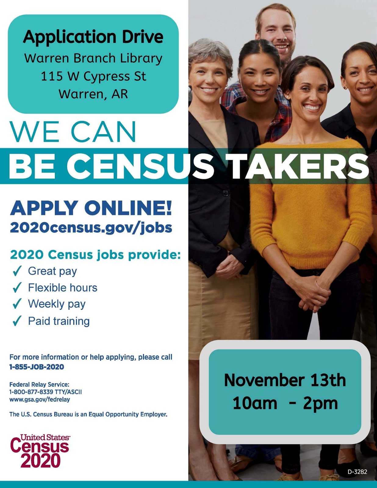 Features Application Drive for Census