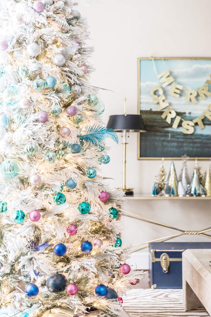 Kate Spade Inspired - Colorful Christmas Tree