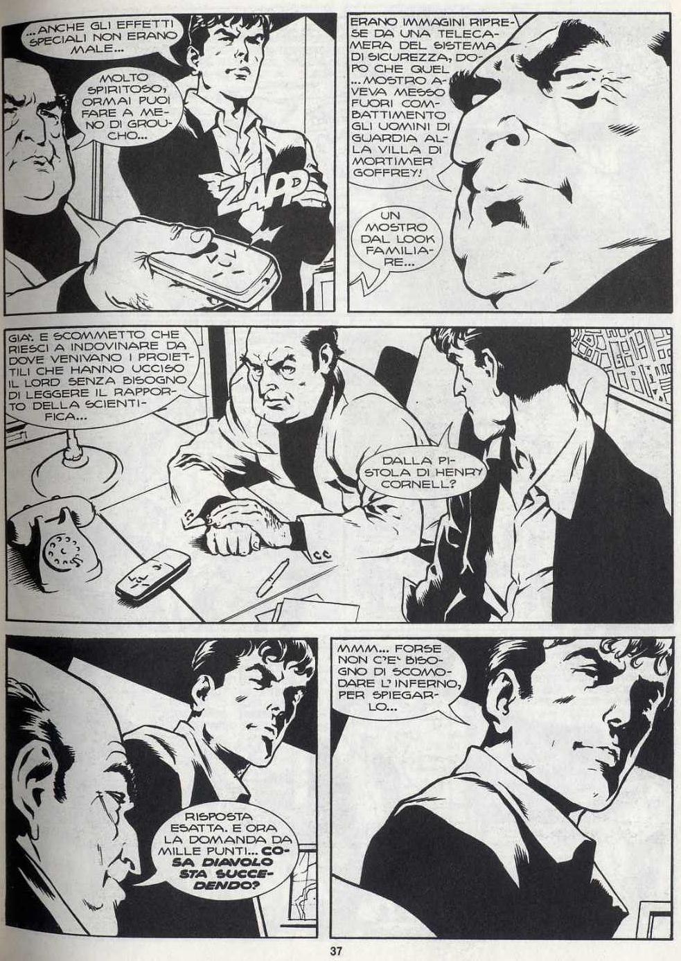 Read online Dylan Dog (1986) comic -  Issue #204 - 34