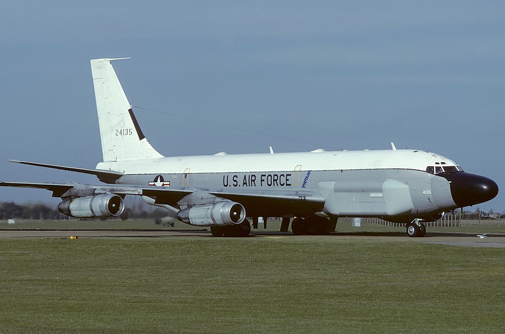 Rudy's Blog: Pesawat Pengintai Boeing RC-135, Amerika Serikat