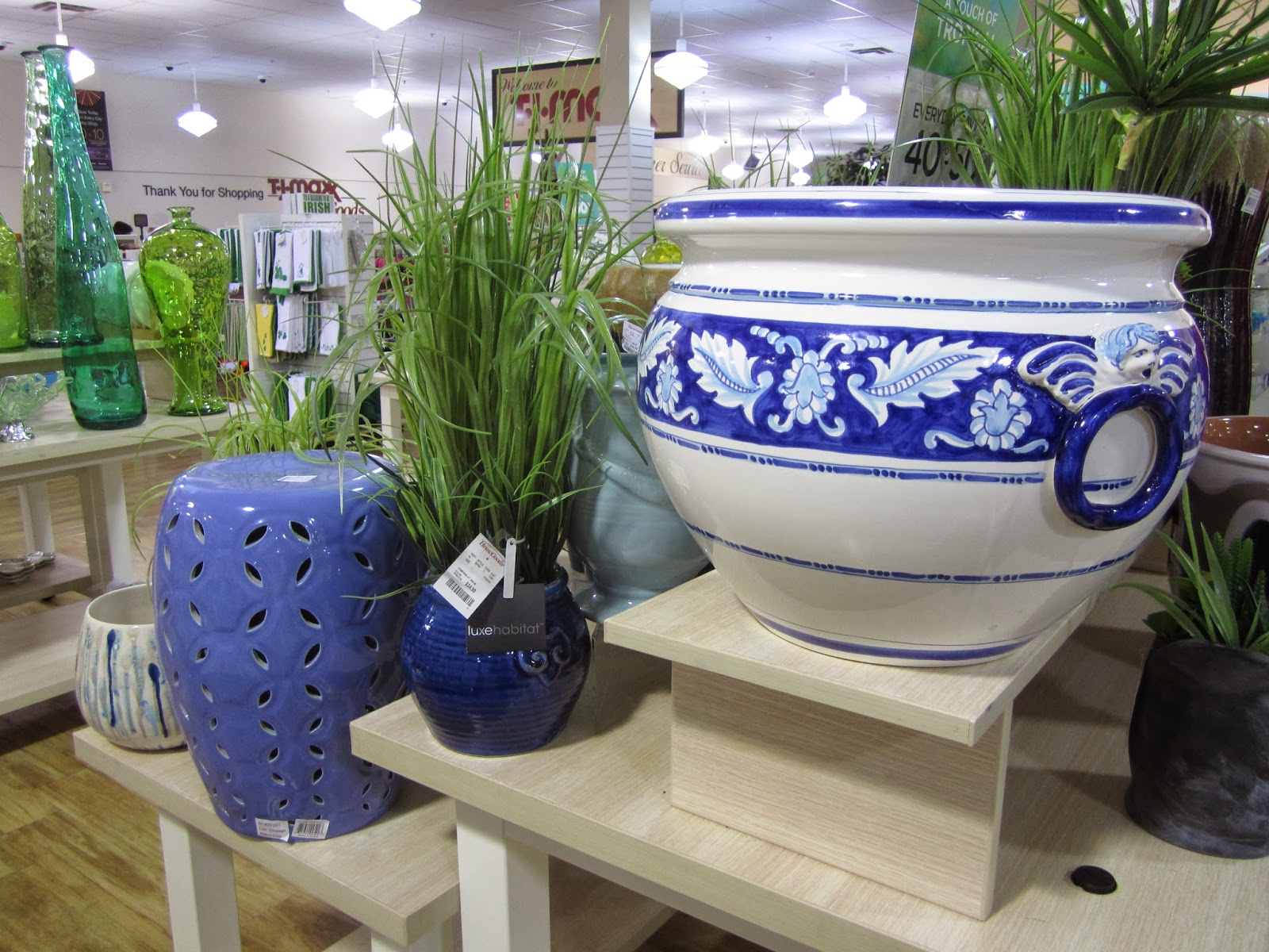 TJMaxx Homegoods Heaven Garden Stools, Planters and Decor for Spring
