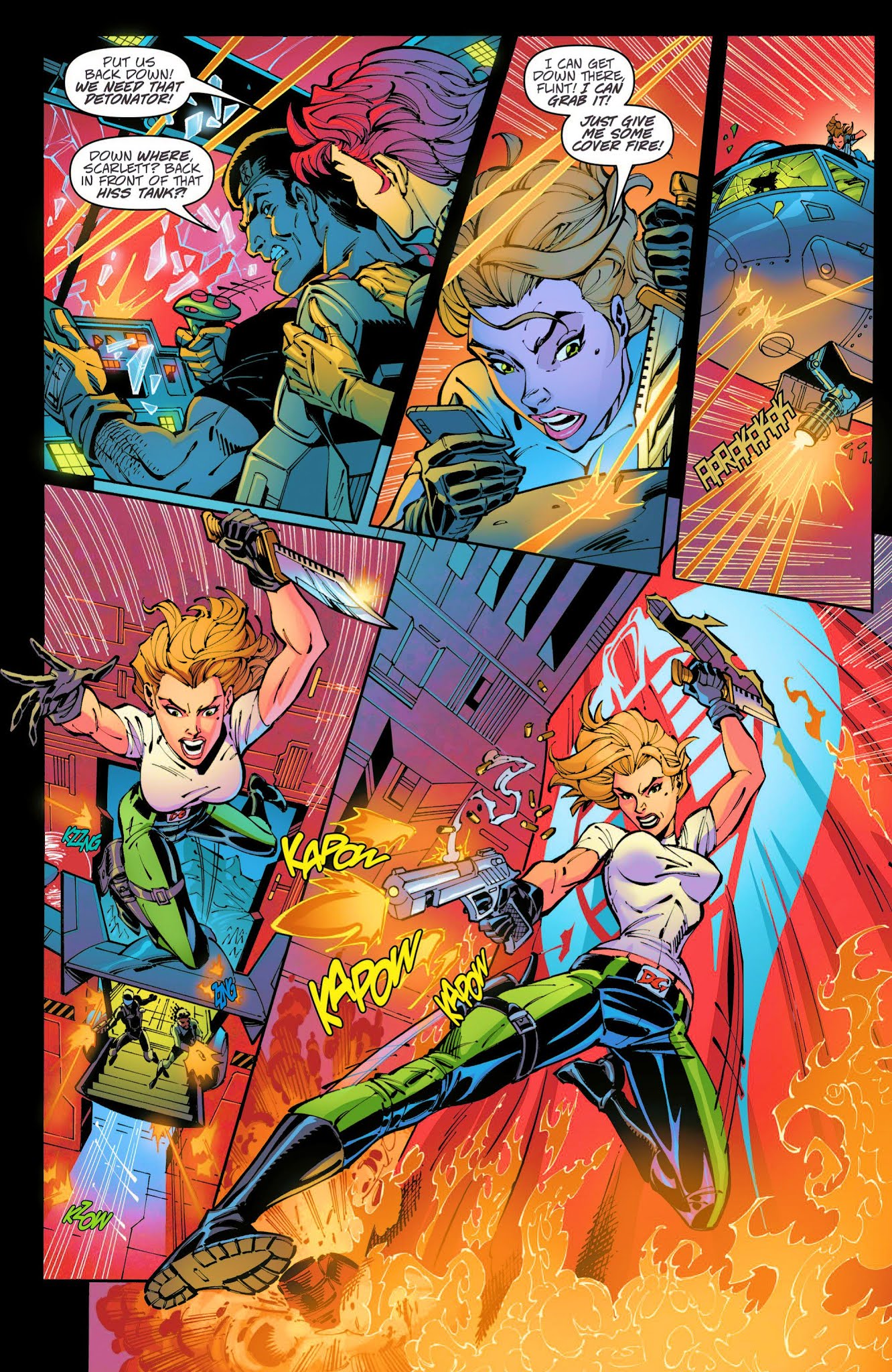 Read online Danger Girl/G.I. Joe comic -  Issue #5 - 17