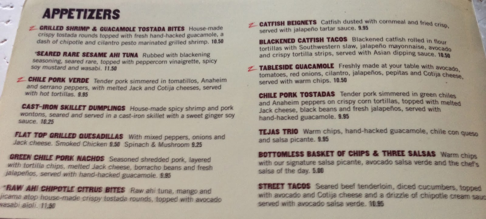 GREAT EATS HAWAII Z'TEJAS TEMPE, ARIZONA