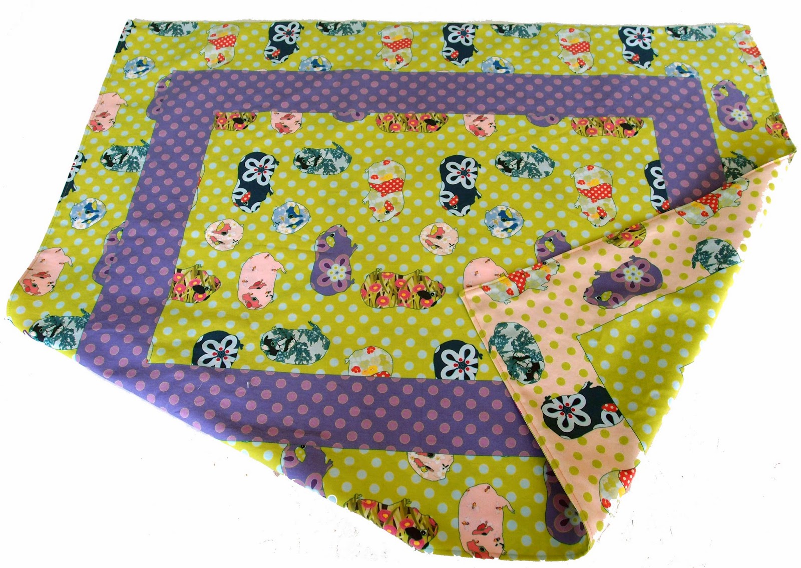 Ann Tuck's Super Mish Mash Guinea Pig Baby Blankets