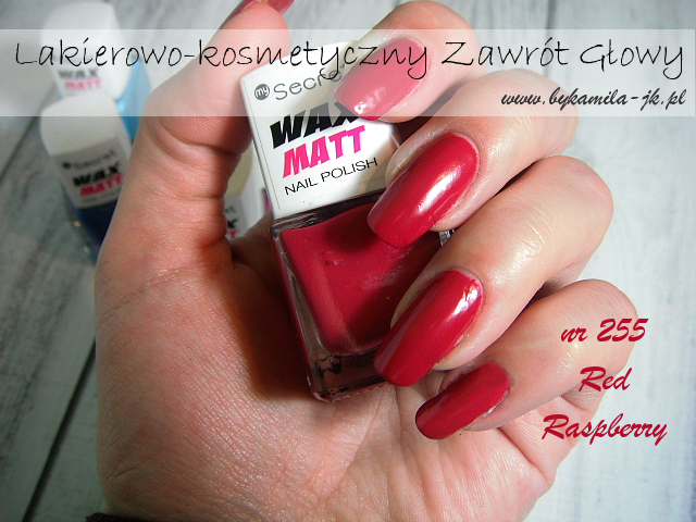 Lakiery My Secret Wax Matt - Hot Raspberry 