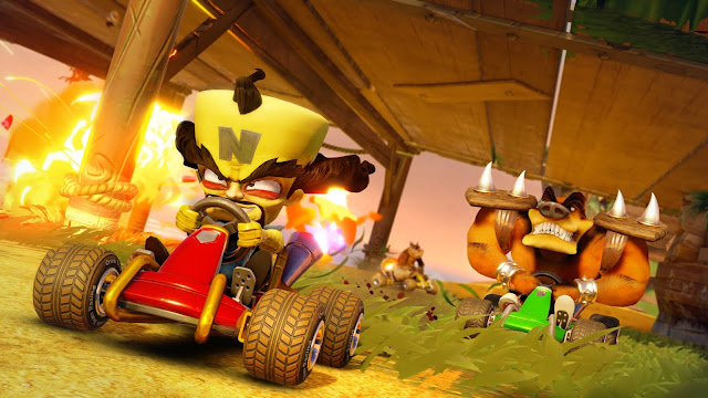 لعبة Crash Team Racing Nitro-Fueled تحصل على عرض جديد لطريقة اللعب من جهاز PS4 