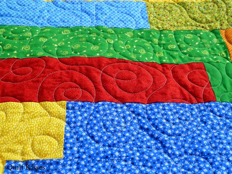 Quilt Kisses Chunky Race Quilts Finished