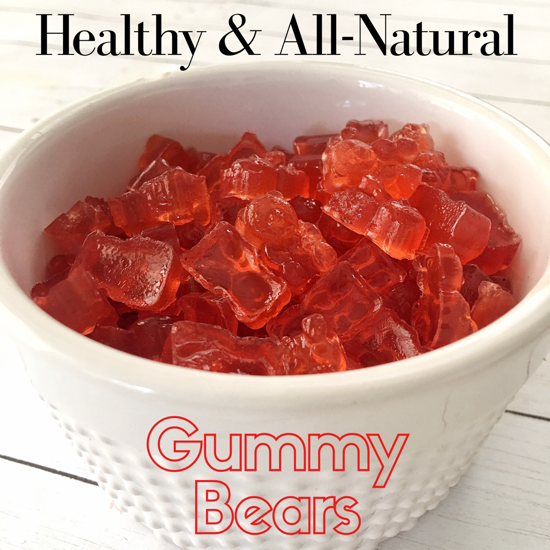 Healthy & AllNatural Gummy Bears