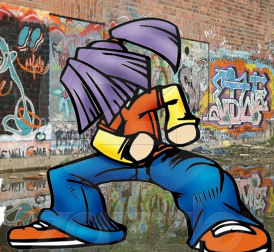 GRAFFITI FONTS: hip hop graffiti posters