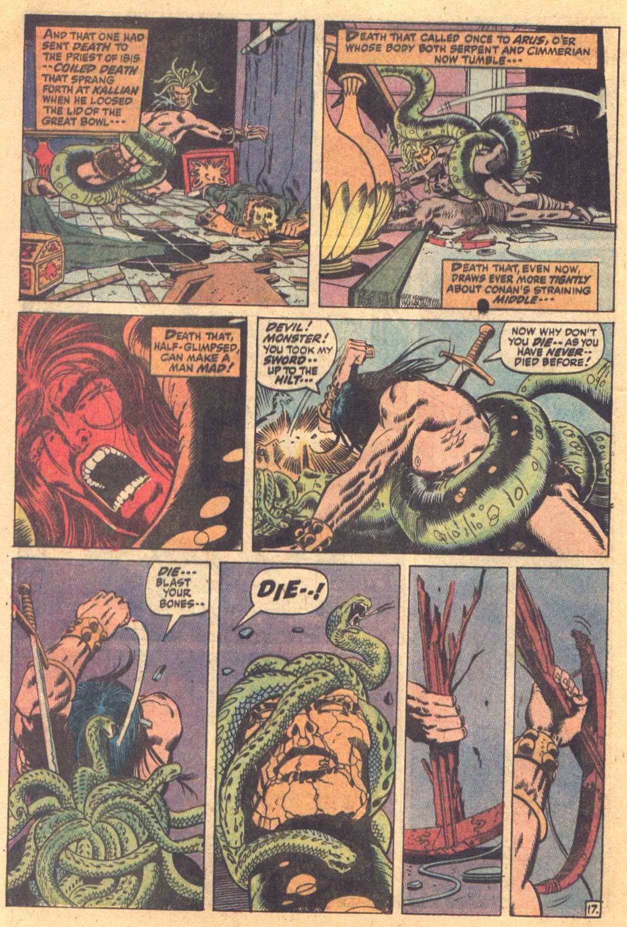 Read online Conan the Barbarian (1970) comic -  Issue #7 - 18