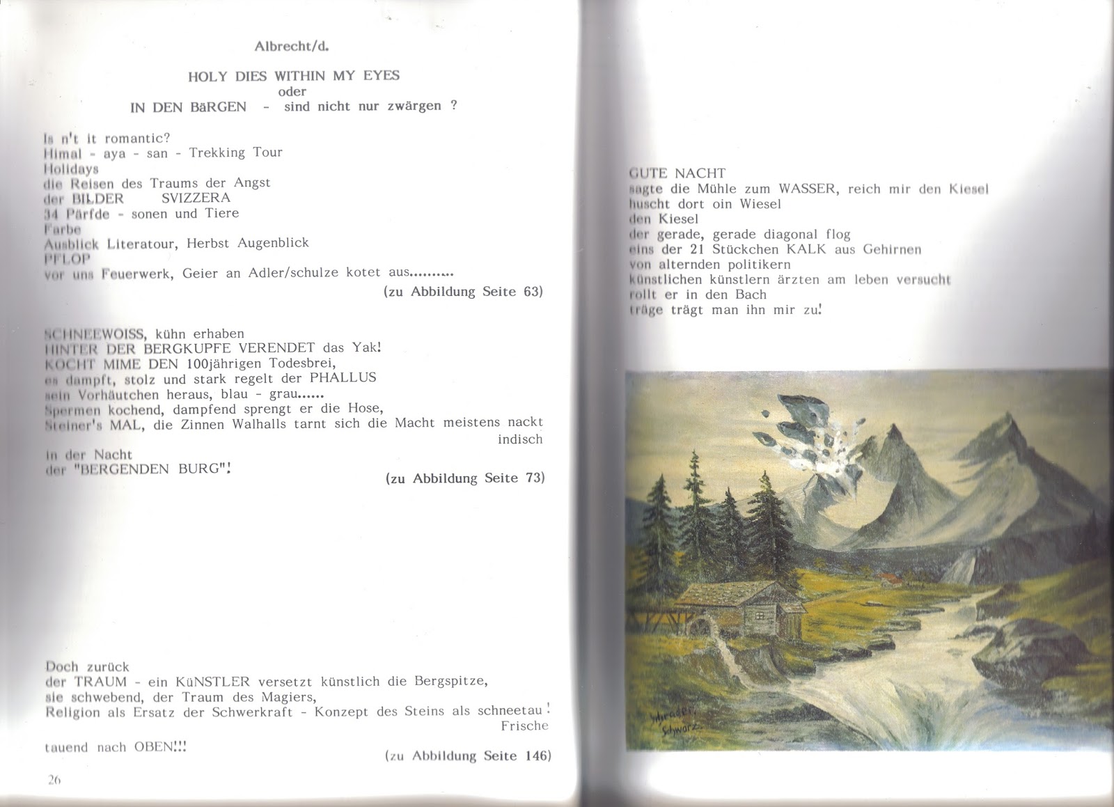 Bewegnungen 1983 In Den Bargen Sind Nicht Nur Zwargern Der