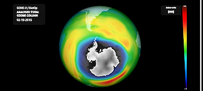 Ozone Hole Over Antarctica Nears Record-Breaking Size Again