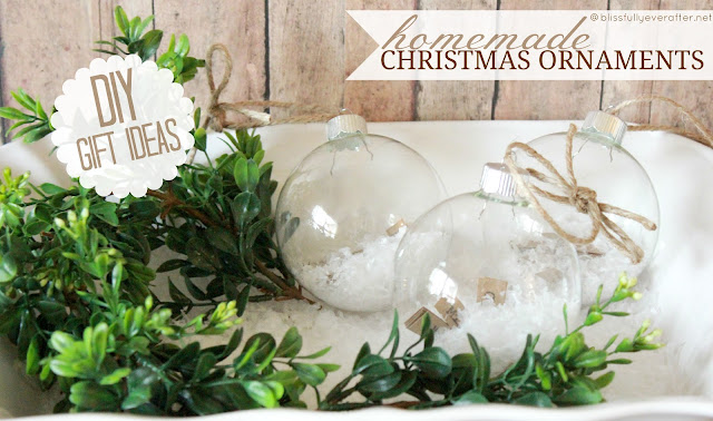 25 DIY Christmas Ornament Ideas  Love of Family & Home