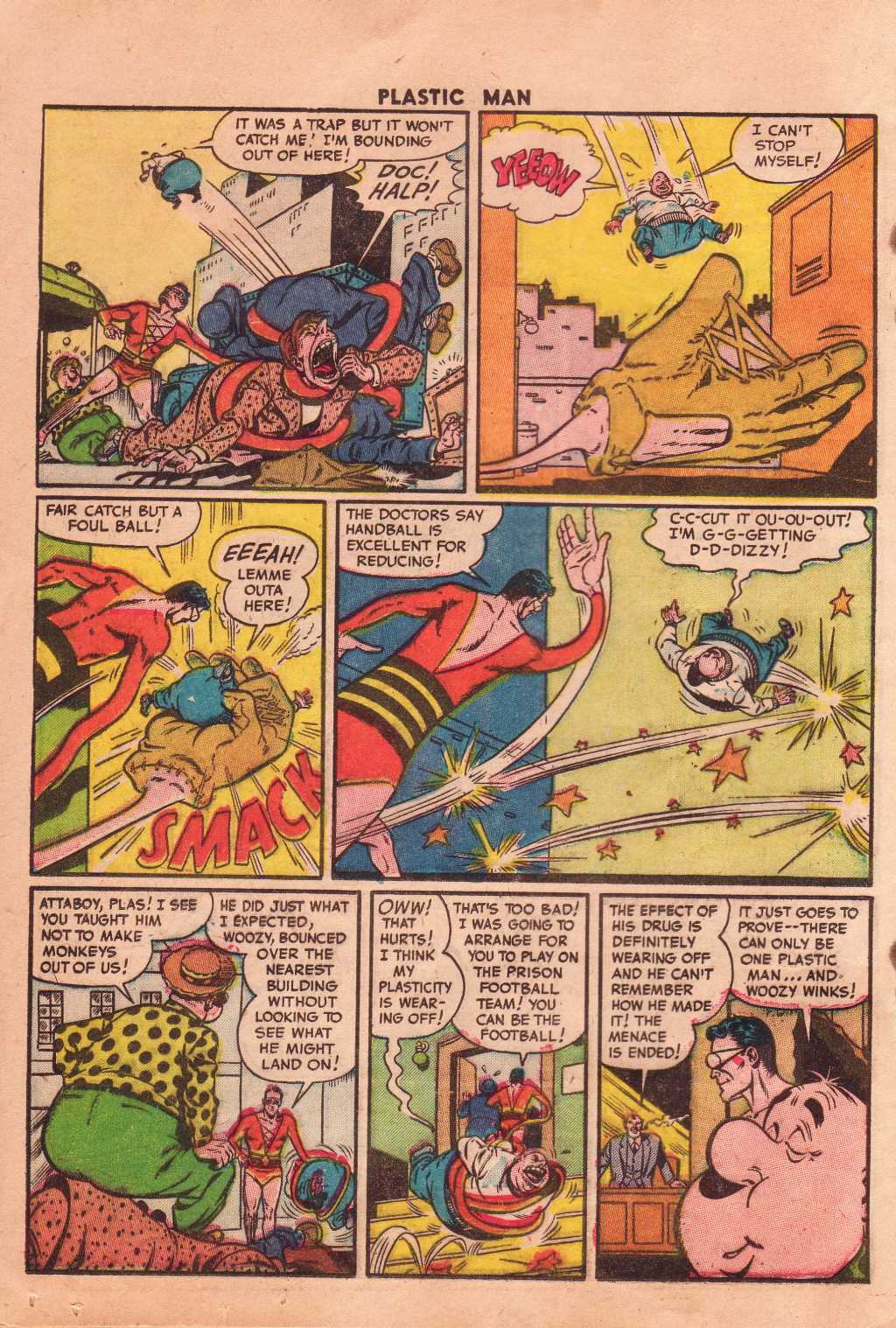 Read online Plastic Man (1943) comic -  Issue #41 - 25
