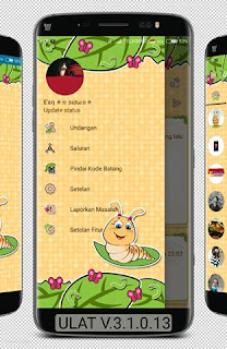 BBM MOD Ulat NOT CLONE versi 3.1.0.13 BBM MOD Ulat NOT CLONE versi 3.1.0.13