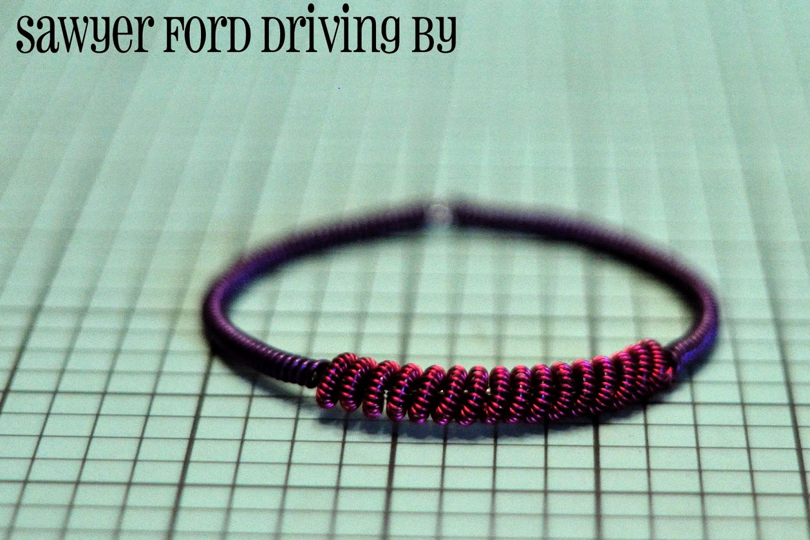 Sawyer Ford Driving By Coiled Wire Bracelets