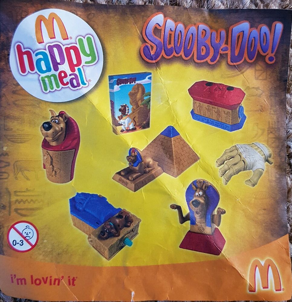 McDonald's 2010 Scooby Doo Where's My Mummy? (UK)