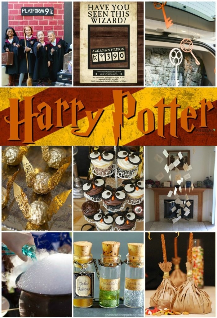 Decoración de Harry Potter 【Productos e ideas】