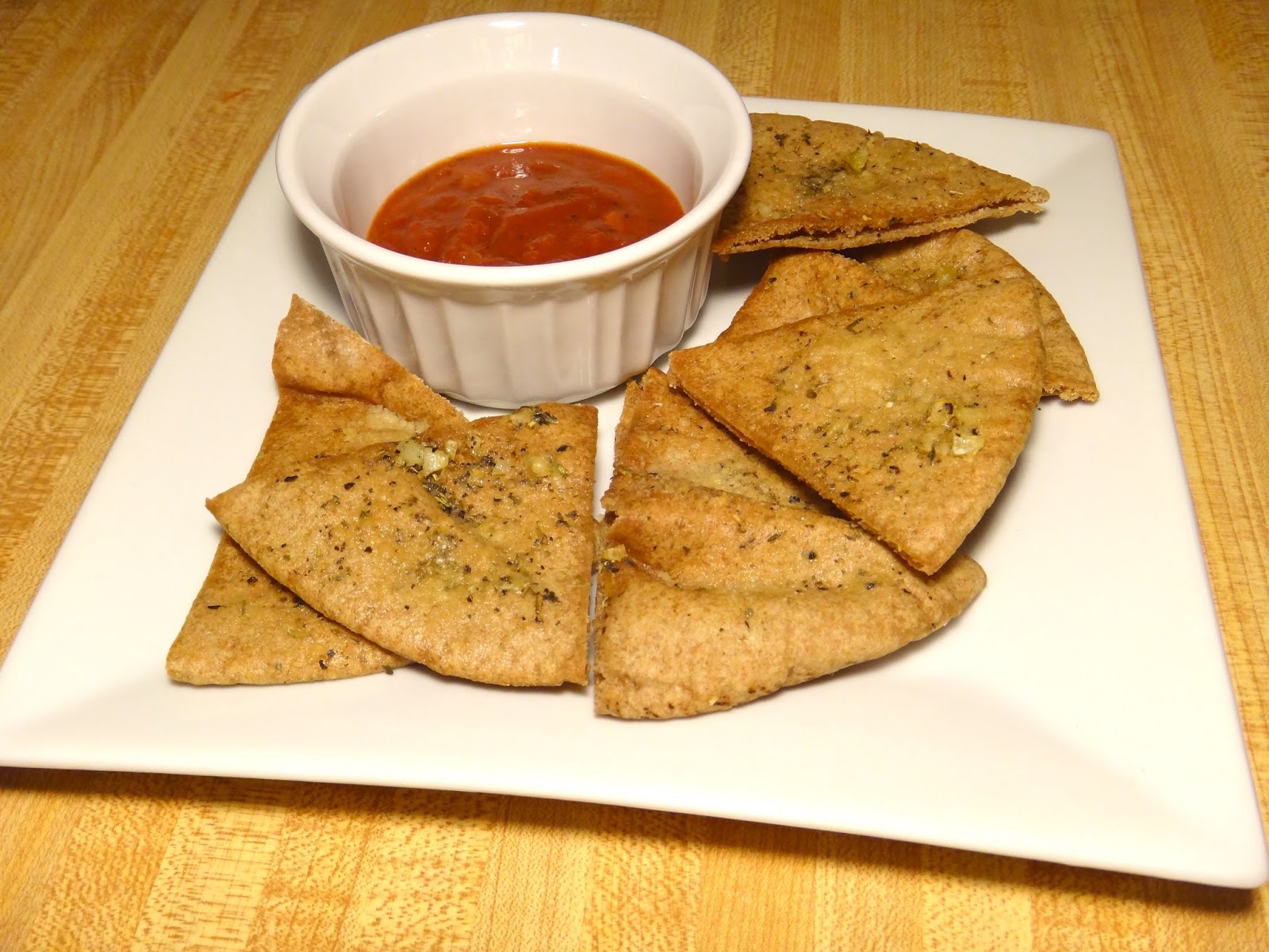 Garlic and Herb Pita Bread