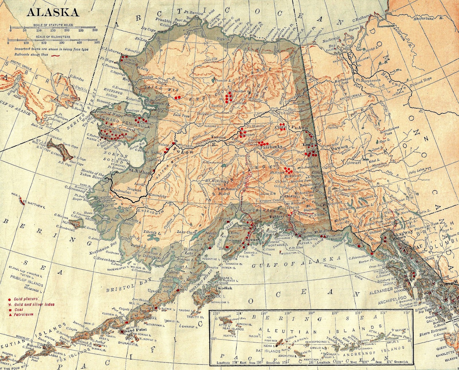 clipart map of alaska - photo #50