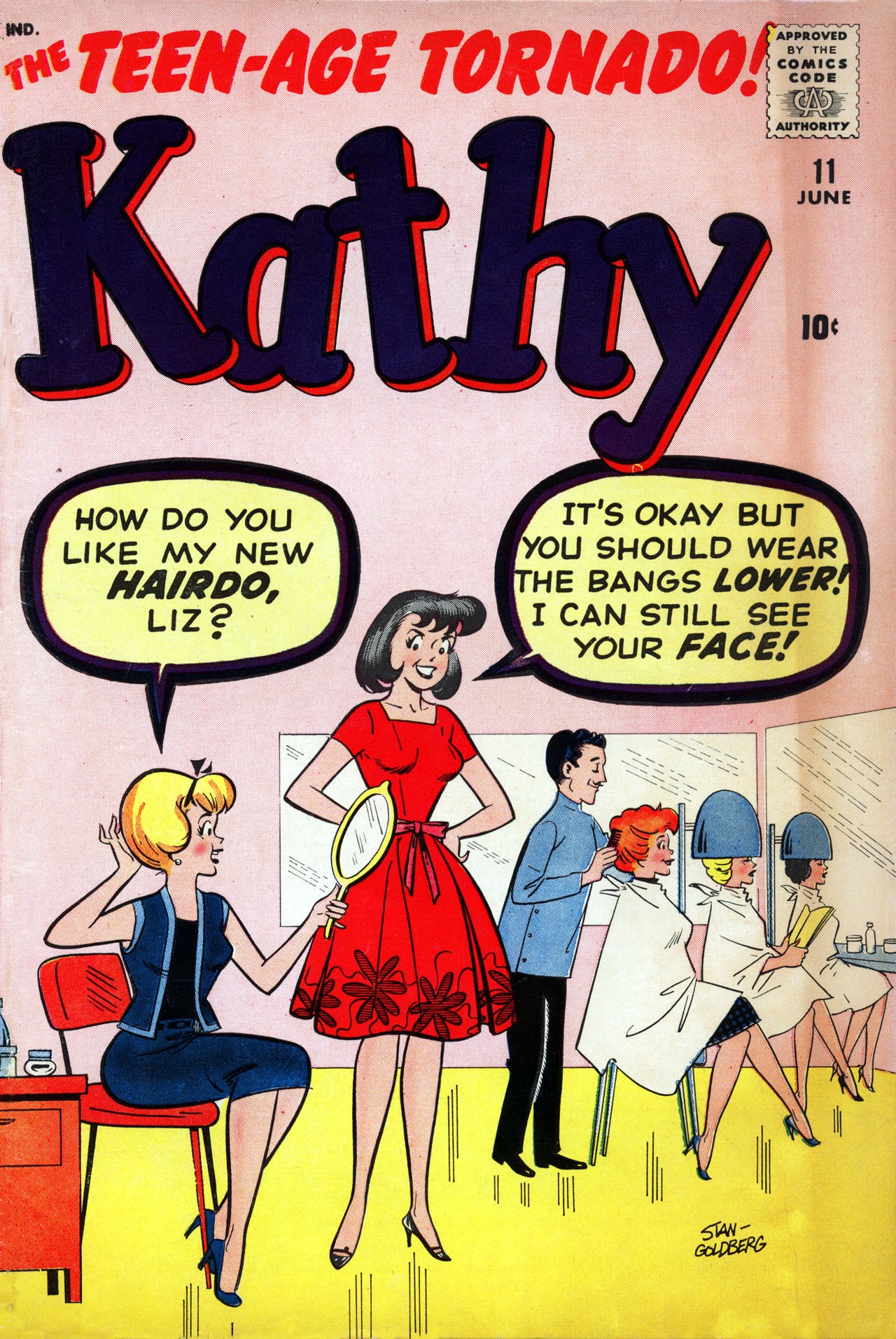 Read online Kathy (1959) comic -  Issue #11 - 1