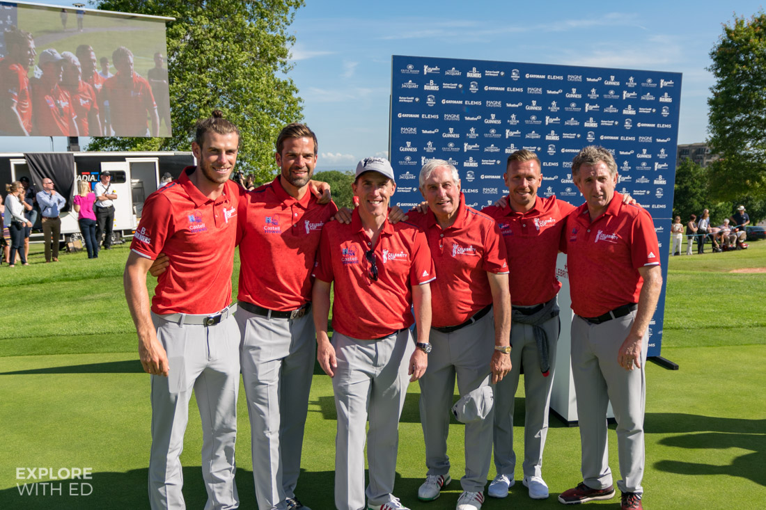 Team Wales photo at The Celebrity Cup 2017