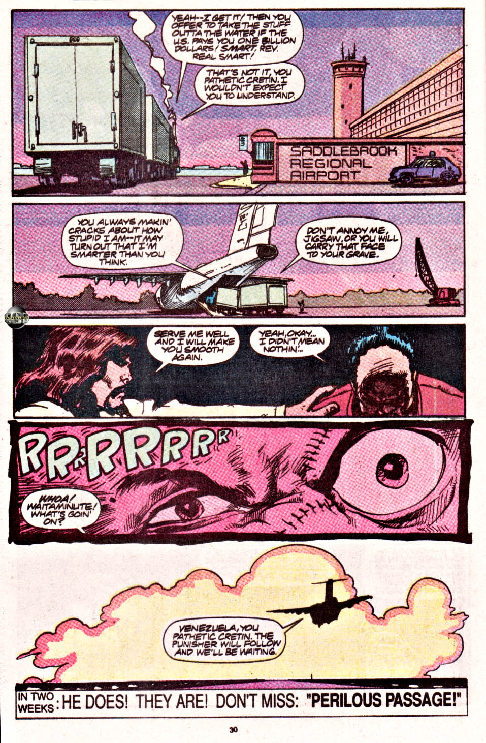 The Punisher (1987) Issue #36 - Jigsaw Puzzle #02 #43 - English 22