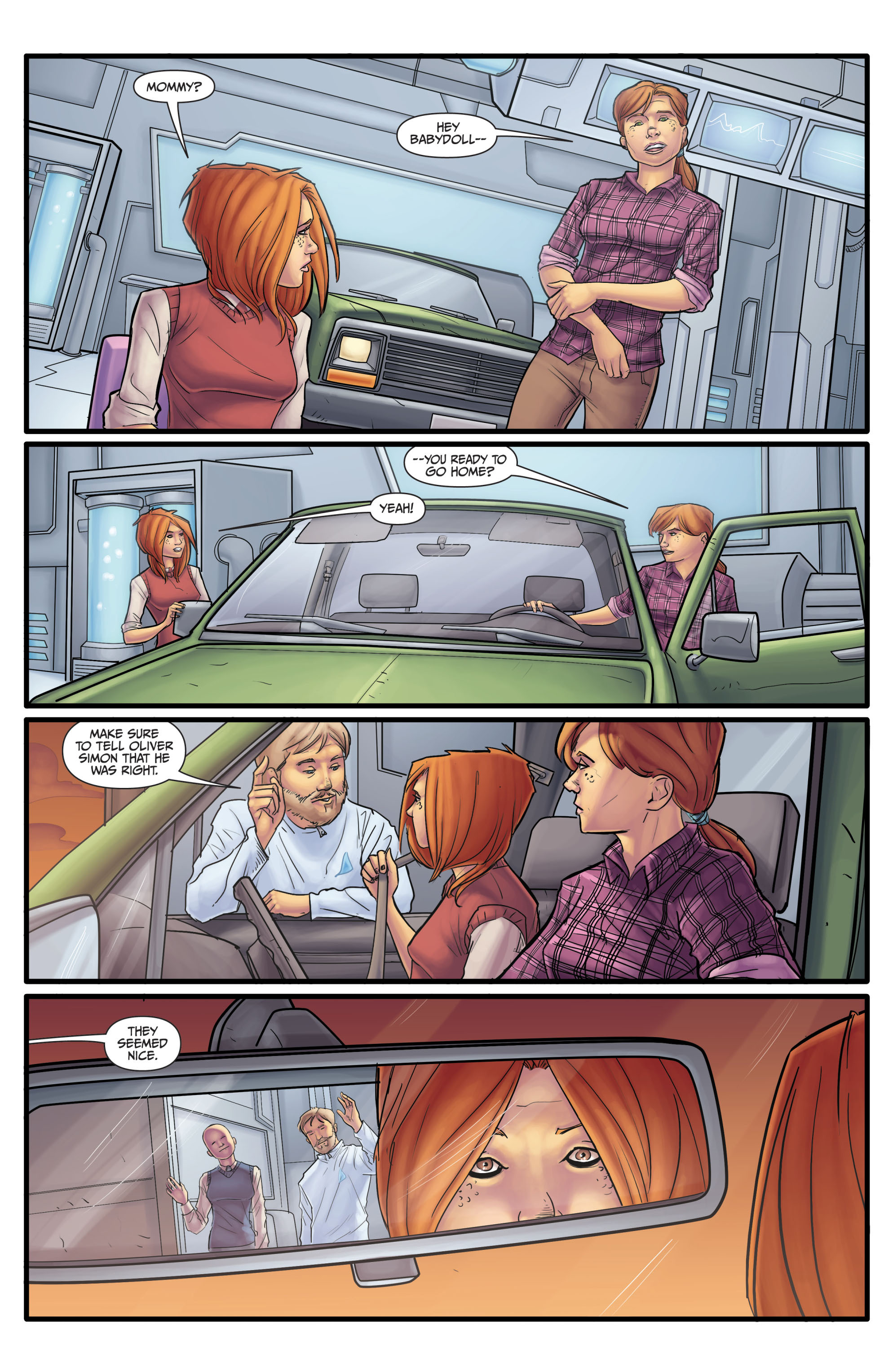 Read online Morning Glories comic -  Issue # _TPB 2 - 100