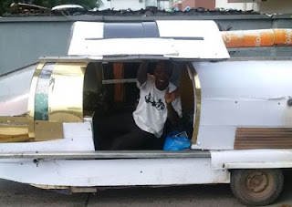 NIGERIA!: A Young Nigerian Man Constructed Floating Car That Works On Water and Land (PHOTOS) PIX%2B1%2B%25282%2529
