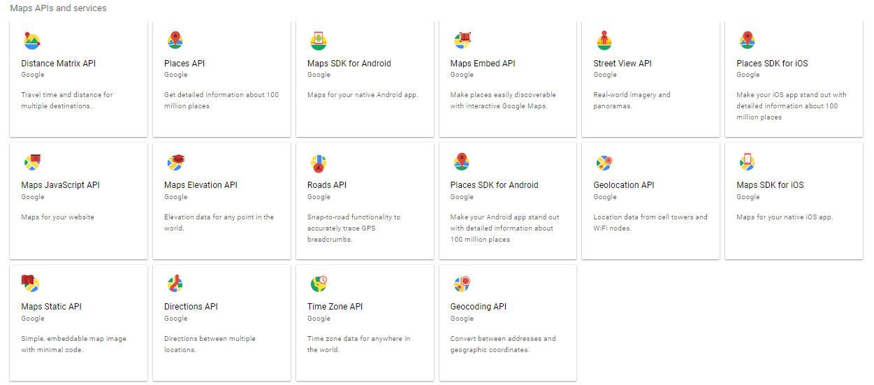 Geospatial Solutions Expert Google Maps APIs and services