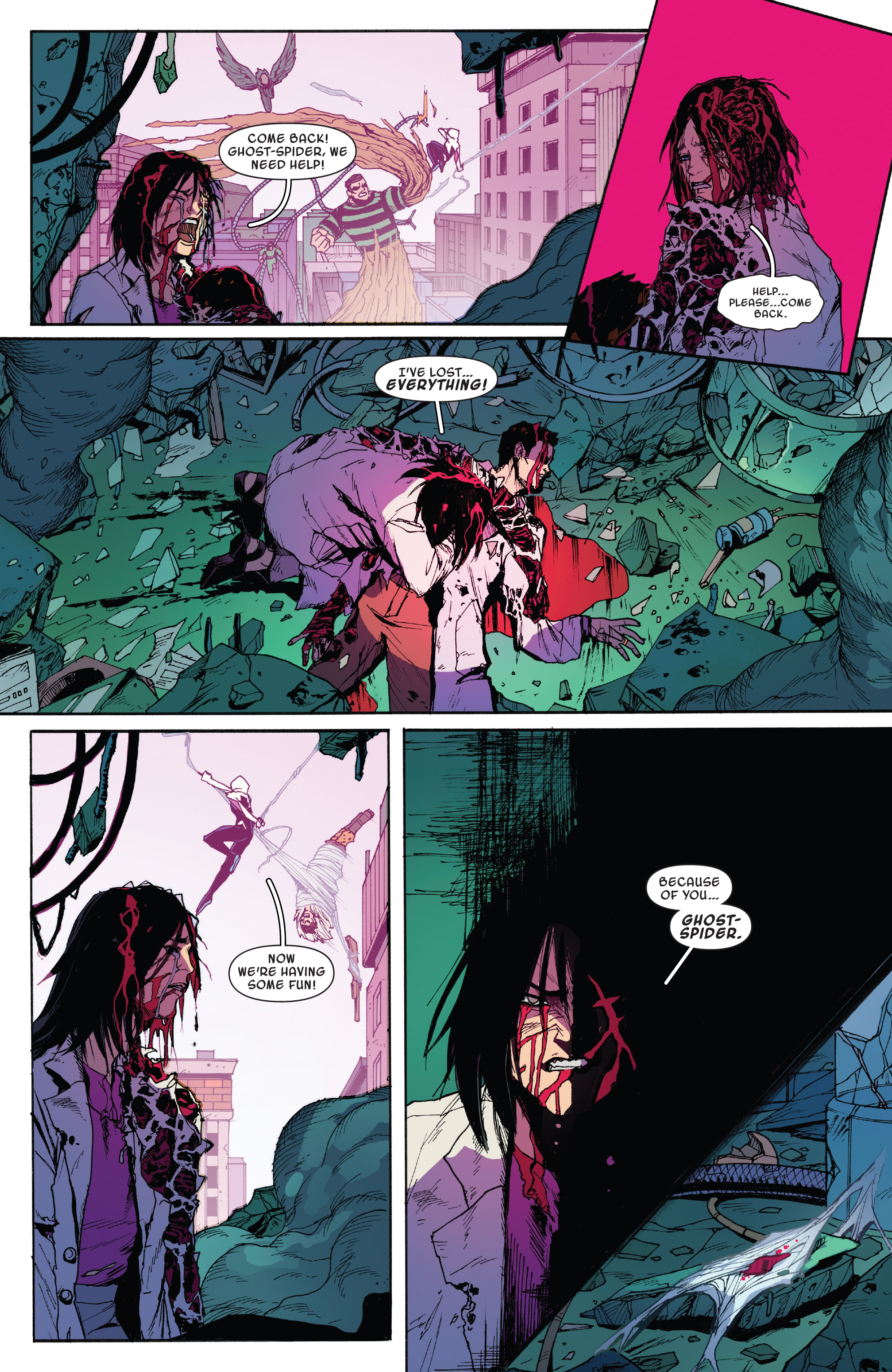 Read online Spider-Gwen: Shadow Clones comic -  Issue #1 - 8