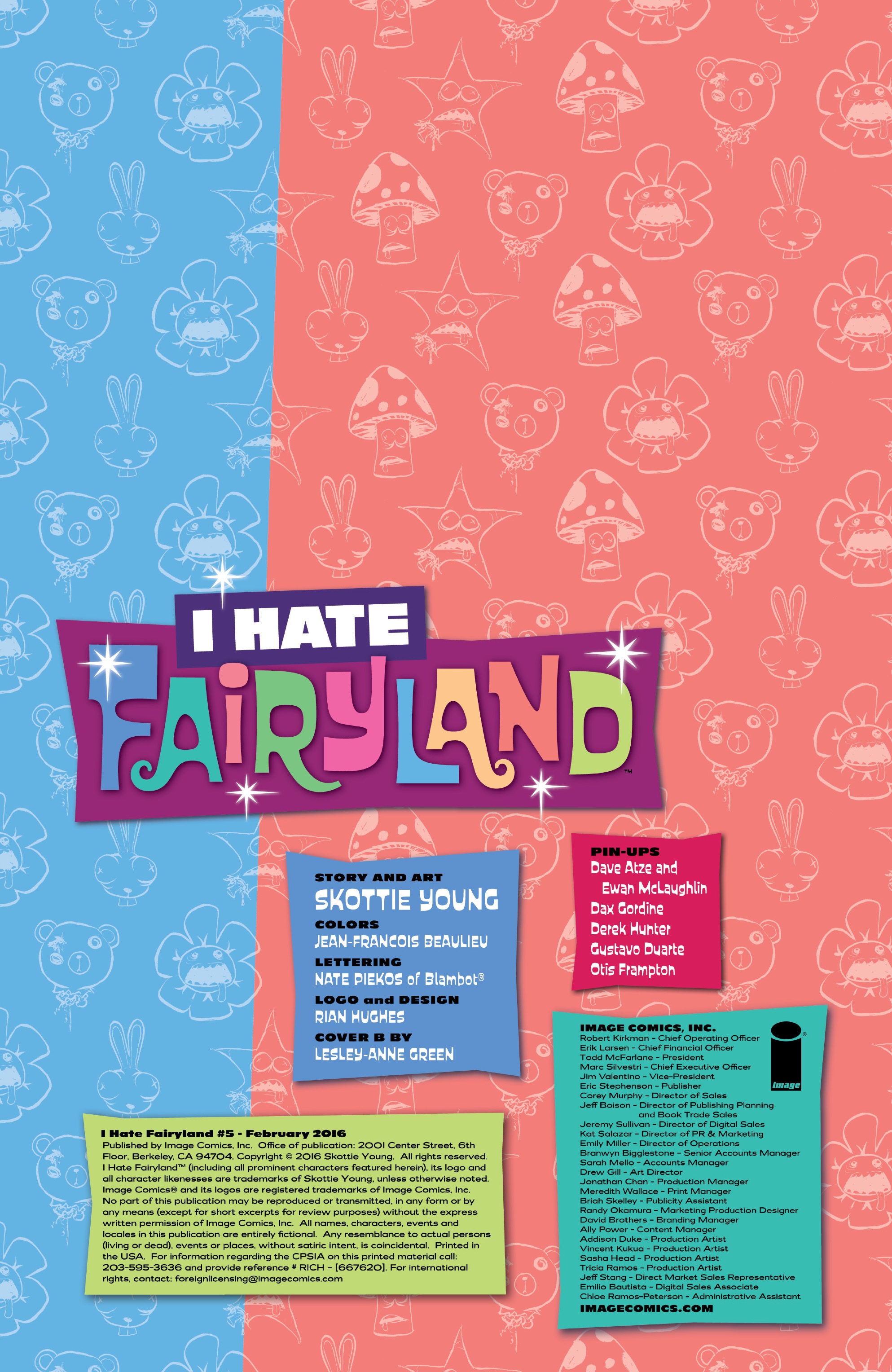 Read online I Hate Fairyland comic -  Issue #5 - 2