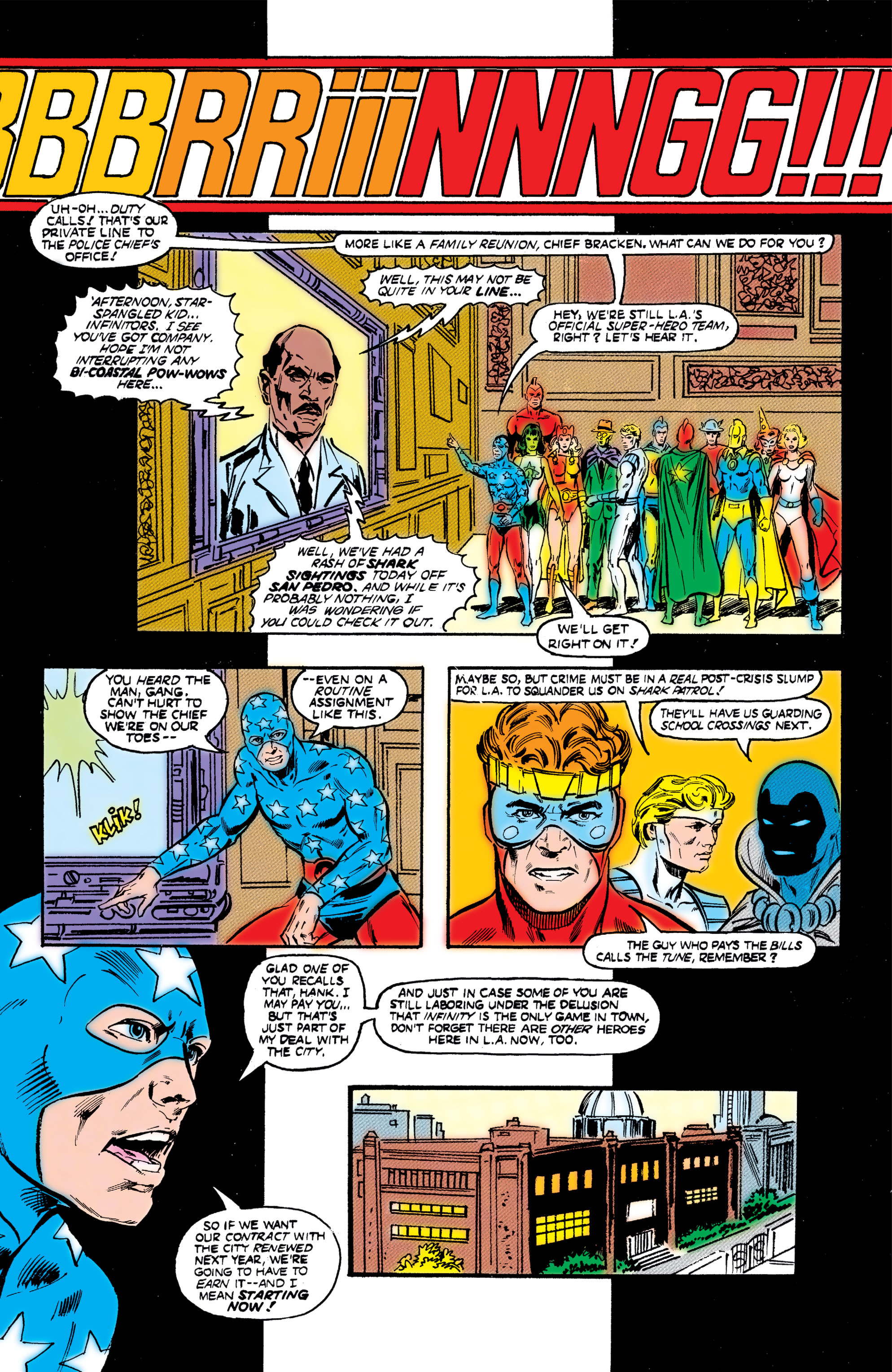 Read online Infinity Inc. (1984) comic -  Issue #25 - 11