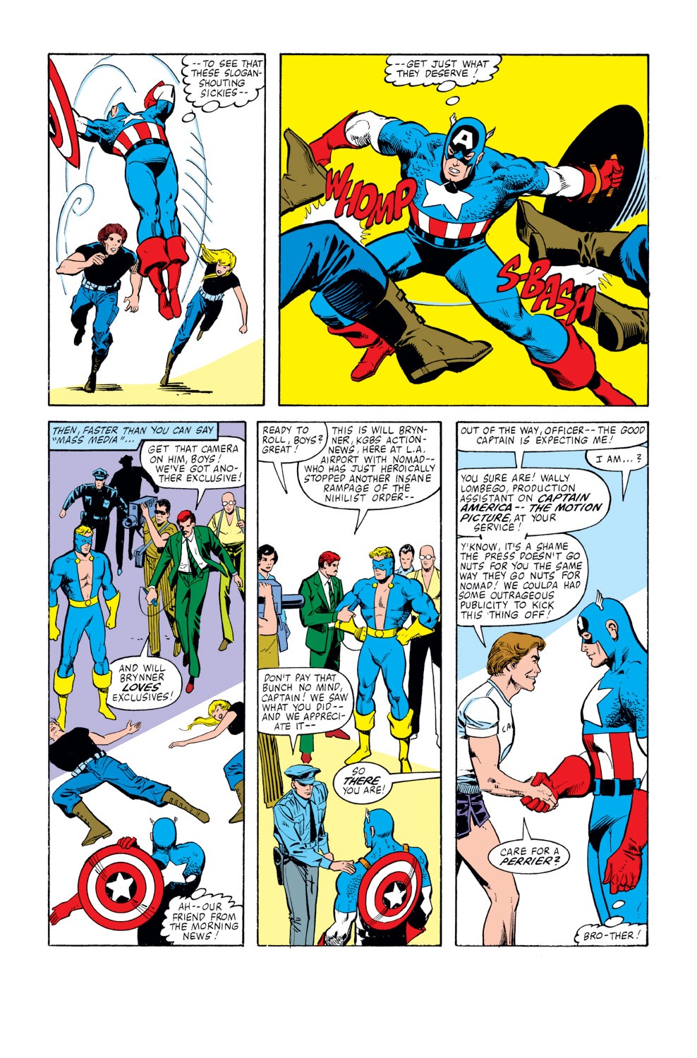 Read online Captain America (1968) comic -  Issue #261 - 12