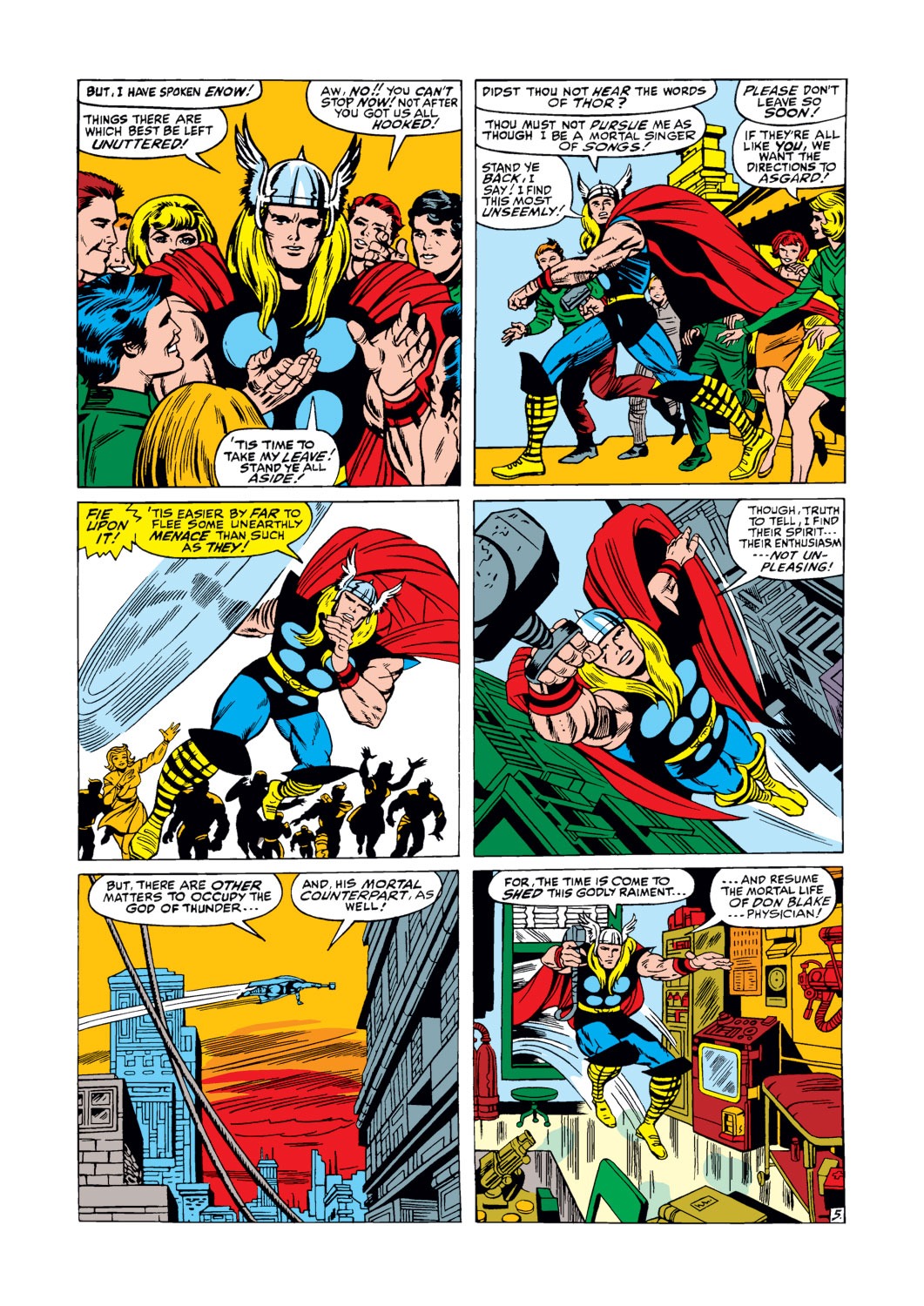Read online Thor (1966) comic -  Issue #143 - 6