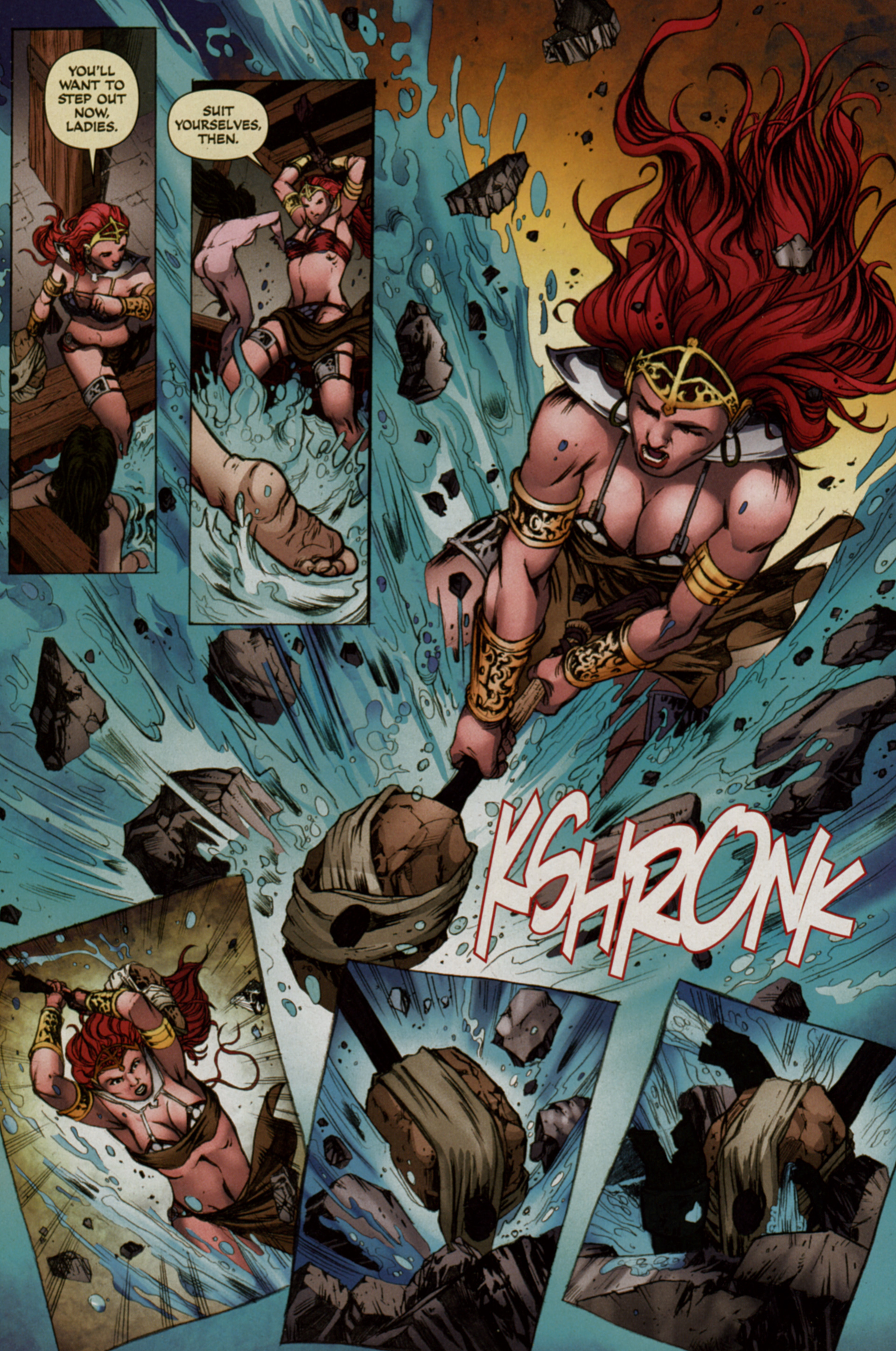 Read online Red Sonja (2005) comic -  Issue #77 - 23