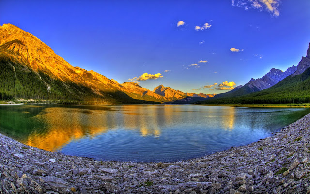 Alberta, Canadá - Spray Lakes, Kananaskis Valley